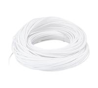 PH PandaHall Kit de Réparation D'Osier 60m Bandes D'Osier en Plastique Rotin Rond de 3mm Bandes de Tricot Blanches Fournitures de Réparation pour Meubles de Jardin Bricolage Chaises Paniers Rangement