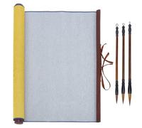 PH PandaHall Kit de Toile Magique d'Écrire à l'Eau de Calligraphie Réutilisable 4pcs Sans Encre Toile d'Écrire Magique à l'Eau 86.5x40cm Pinceaux de Calligraphie Chinoise Traditionnels pour Nouvel An