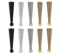 PH PandaHall Lot de 8 embouts de cravate bolo vintage 4 couleurs - Style western cowboy - Accessoire de bijoux - Cadeau pour père, mari, petit ami