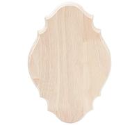 PH PandaHall Plaque de bouclier en bois, Panneaux En Bois Panneaux vierges non peints Conseil d'appui pour tête de cerf suspendue Accueil Mariage Décoration de Noël