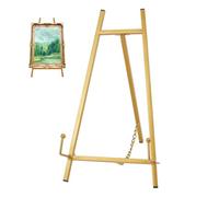 PH PandaHall Support d’Étalage Doré à Chevalet Ajustable pour Table, Présentoir de Table à Chevalet pour Exposition Livres, Photos, Cadres, Assiettes Décoratives, Œuvres D'art, 21.8x32x37cm