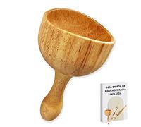 Ph Pro Heat Coupe Suédoise Maderothérapie Corporelle Relaxant - Rouleau Bois Massage Musculaire Cellulite - Rouleau Masseur Anti-cellulite Réducteur - Massage Mésothérapie Drainage Lymphatique.