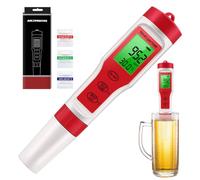 PH Tester Digital PH Temperature Meter - EC PPM Sensor Testing Tool