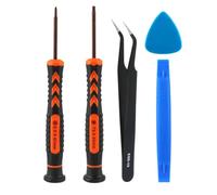 PH00 Tournevis Phillips TR9 Torx de sécurité ESD Pince à épiler Kit d'outils d'ouverture Compatible avec PS4 PS5 Controller Repair