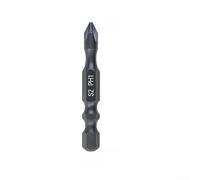PH2 Embout de tournevis 50 mm résistant aux chocs haute dureté pour tournevis électrique professionnel en acier S2 (PH1)