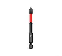 PH2 Embout de tournevis 6,3 mm Tige trempée pour acier S2 pour perceuse électrique Vis de fixation en maçonnerie - Longueur 50 mm Antidérapant (70 mm)
