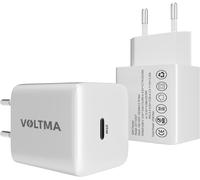 PH25C Chargeur USB C,Chargeur USB Type C 25 W,Prise en Charge de la Technologie GAN,Adaptateur de Voyage,Compatible avec Galaxy S23/S22,Dell XPS 13,iPhone 15/14/13 Pro Max,Pixel et Plus