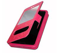 Ph26 Blackberry Leap Etui Housse Coque Folio Fushia de qualité