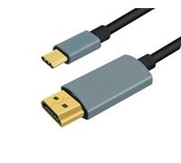 PH26 Cable USB C vers HDMI [4K/3D] 2M Compatible avec Samsung Galaxy A16 5G India Câble Type C HDMI 2.0 Ultra HD 4k, Full HD/3d Haute Vitesse