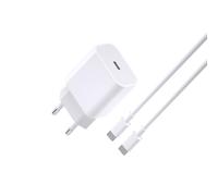 PH26Ⓡ Chargeur Rapide 20W + Câble Type C Compatible Huawei P Smart S/2021/Pro/Z/Nova 3/4/4e/5/5 Pro/6/6 SE/7/7 Pro/7 SE (Pack Chargeur + Cable 1M)