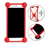 PH26 Condor Allure M3 Smartphone débloqué 4G Ecran : 6,2’’ Coque Bumper Rouge Antichoc en Silicone de qualité by