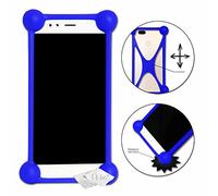 PH26 Huawei Google Nexus 6P Coque Bumper Bleu Antichoc en Silicone de qualité
