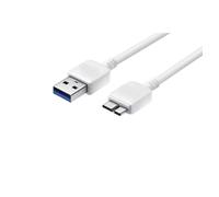 PH26 Ⓡ Lot de 2 Câbles USB 3.0 Mâle A vers Micro B 3.0 Câble Disque Dur et Synchro Compatible avec Disque dur externe WD,Toshiba,Canvio,Galaxy S5,My Passport,Elements, Basics Seagate, Maxtor - 60cm
