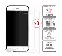 PH26 Pack 3 Films de Protection d'écran pour Konrow Easy 55 en Verre trempé Haute Transparence, Ultra résistant (dureté maximale), Ultra Slim, Anti Traces, Pose Facile et Protection optimale