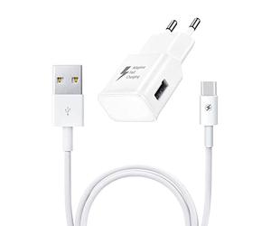 PH26 Super Pack Chargeur + Câble Compatible Cubot A10 Fast Charger Ultra-Puissant et Rapide Nouvelle Generation 3A avec Cable Type C Chargement/Transfert de données