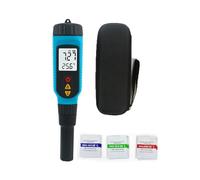 PH818M ph-mètre for la transformation des aliments 2 en 1 testeur de PH alimentaire Solution compteur de température LCD rétro-éclairage ph-mètre numérique(Food PH Meter)