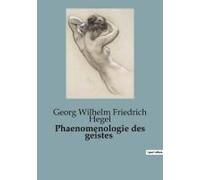 Phaenomenologie Des Geistes