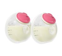 Phanpy Phanpy Lot de 2 gobelets collecteurs de lait pour tire-lait portable S2 avec bride de 24 mm et insert de 20 mm inclus 360 ml