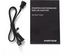 PHANTEKS Câble adaptateur RGB LED à 4 broches pour cartes mères avec LED-Heade (PH-CB-RGB4P)