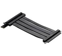 Phanteks Câble Riser PCIe PCIe 4.0 Fiche mâle PCIe x16, Prise femelle PCIe x16 0.22 m noir prise coudée à 90° PH-CBRS4.0_FL22