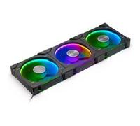 Phanteks D30 PWM Regular Airflow, D-RGB Lüfter, 3er Pack - 140mm, Schwarz