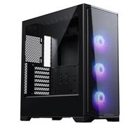 Phanteks Boîtier Moyen Tour E-ATX Eclipse G370A RGB panneau vitré 3 ventilateurs 120 mm Noir