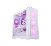Phanteks Eclipse G500A DRGB Blanc, Boîtier PC Midi Tower ATX/EATX, 3x140mm avant, Acier/Verre Trempé, USB 3.2 Gen1/Gen2, Refroidissement 360/420mm, Long. GPU 435mm