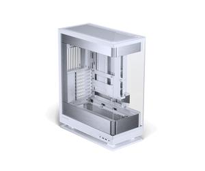 Phanteks Evolv X2 Midi Tower Blanc - Boîtier PC ATX/EATX/Micro ATX/Mini-ITX, 2x3.5", 5x2.5", 8 slots, Verre Trempé, USB 3.2 Gen 1/Gen 2x2, 1x120mm arrière, 3x120mm supérieur, Refroidisseur CPU 170mm m