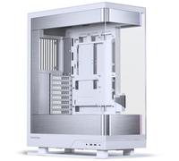 Phanteks Châssis mi‑tour Evolv X2 — Refroid. vertical, verre trempé, int. alu D‑RVB — Blanc argenté