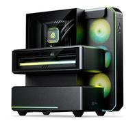 Phanteks EX5 Boîtier ATX avec ventilateur S25-120 ARGB, noir | Multicaméra, ventilateur 120 mm, éclairage ARGB, design ATX, couleur noire