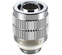Phanteks Glacier 13/10mm Soft Tube Fitting (1/2" - 3/8"), G1/4 - Raccord pour système de refroidissement par liquide - chrome miroir Chrome miroir G