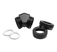 Phanteks Glacier Adaptateur dur Tube 2x 12mm 45 degrés - noir G