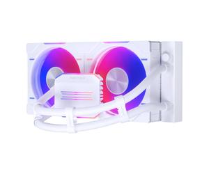 Phanteks Glacier One 240D30 DRGB Processeur Refroidisseur de liquide tout-en-un 12 cm Blanc 1 pièce(s)