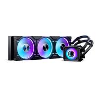 Phanteks Glacier One 360D30 X2 AIO Refroidisseur de processeur liquide, design Evolv X2, 3 ventilateurs de performance D30-120 D-RVB, pour Intel LGA 1851, 1700, 1200, 115x et AMD AM4/AM5 Socket (Noir)