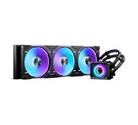 Phanteks Glacier One 420D30 X2 AIO Refroidisseur de processeur liquide, design Evolv X2 en aluminium, 3 ventilateurs performants D30-140 D-RVB, pour Intel LGA 1851, 1700, 1200, 115x et AMD AM4/AM5