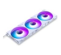 Phanteks Lot de 3 Ventilateurs de boitier M25 Gen2 Reverse RGB - 14cm (Blanc) G