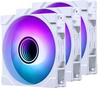 PHANTEKS M25 Gen2 PWM D-RGB Ventilateurs - Pack de 3 - Blanc