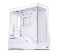 Phanteks NV5 (PH-NV523TG_DMW01) Showcase Châssis mi-Tour, Haute Performance de Flux d'air, éclairage D/A-RVB intégré, Design en Verre trempé sans Couture, 8 Positions de Ventilateur, Blanc