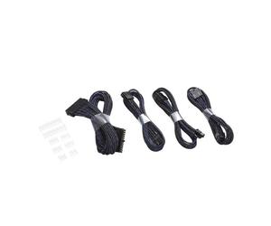 Phanteks PH-CBCMBO S-Pattern - Kit de câble d'extension d'alimentation - noir, bleu