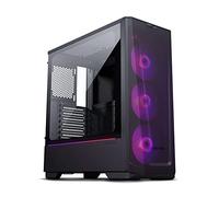 Phanteks eclipse g360a midi-tower, tempered glass, argb - schwarz