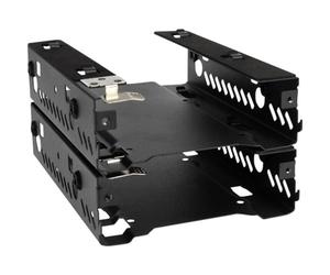 Phanteks - PH-HDDKT_03 Lot de 2 Cadres de Montage empilables pour Disque Dur de 3,5", Noir
