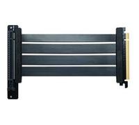 Phanteks Câble Riser PCIe PCIe 4.0 Fiche mâle PCIe x16, Prise femelle PCIe x16 0.22 m noir prise coudée à 90° PH-CBRS4.0_FL22