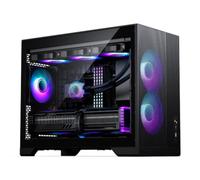 Phanteks XT M3 RGB Micro Tower Noir : Boîtier PC Micro ATX/Mini-ITX, 1x120mm arrière, USB 3.2 Gen 1/Gen 2x2, Acier/ABS/Verre Trempé, radiateur jusqu'à 360mm