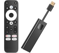 Phantom Dcolor GD1 4K Android TV Stick Certifié KD3 Assistant Télécommande vocale Prime Video Chromecast Play Store Bluetooth 4K HDR 10+ Dolby Audio XM3 2.1 Dual Band WiFi USB-C GD 1