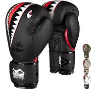 Phantom Gants de Boxe Fight Squad | MMA Thai Boxing Gloves | Hommes (Fight Squad - Noir, 14 Oz)