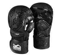 Phantom MMA Gants APEX | Gants professionnels pour sparring, combat, boxe, freefight (Muay Thai, Noir, L/XL)