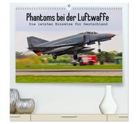 Phantoms bei der Luftwaffe (hochwertiger Premium Wandkalender 2026 DIN A2 quer), Kunstdruck in Hochglanz: Die letzten Einsätze der F-4F für Deutschland