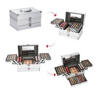 PhantomSky 132 Couleurs Palette Maquillage Yeux, Coffret Maquillage Palette de Maquillage Set Maquillage avec Poudre Sourcils, Fard à Joues, Cadeau de Maquillage pour Filles, Adolescentes et Femmes