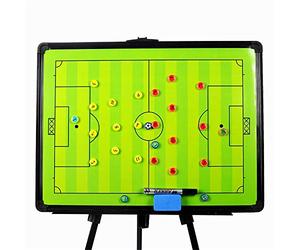 PhantomSky Grande Élégant Pratique Tableau de Magnétique de Conseil Tactics de d'entraînement Football Portable Professionnel pour Entraîner de Football Compétition (Taille: 60cm x 45cm)