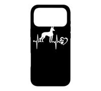 Pharaoh Hound Dog Heartbeat Paw Love Funny Puppy Lover Coque pour iPhone 17 Pro Max